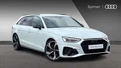 White Used 2022 Audi A4 Black Edition Estate | £29,500 (Fair price)