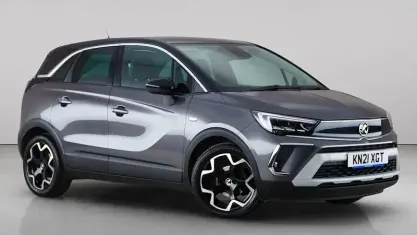 Used Vauxhall Crossland Elite 83 HP (61 kW) 2021 Grey SUV