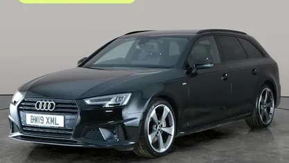 Used Audi A4 Black Edition 190 HP (139 kW) 2019 Black Estate