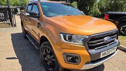 Used Ford Ranger Wildtrack 213 HP (156 kW) 2022 Orange Pickup