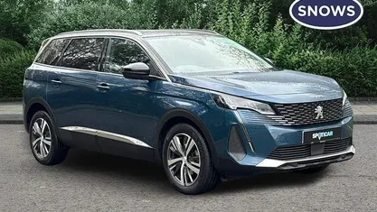 Used Peugeot 5008 Allure+ 131 HP (96 kW) 2022 Blue SUV