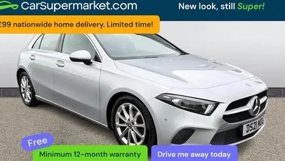 Used Mercedes A180 Executive 136 HP (100 kW) 2021 Silver Hatchback