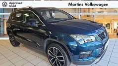 Blue Used 2018 Seat Ateca XCELLENCE Lux SUV | £12,990 (Fair price)