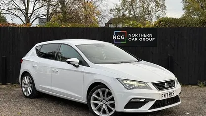 White Used 2017 Seat Leon FR Hatchback | £8,445 (Fair price)