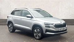 Brilliant silver metallic Used 2024 Skoda Karoq SE Drive SUV | £16,991 (Good price)