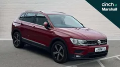 Red Used 2018 VW Tiguan SE SUV | £17,146 (Fair price)