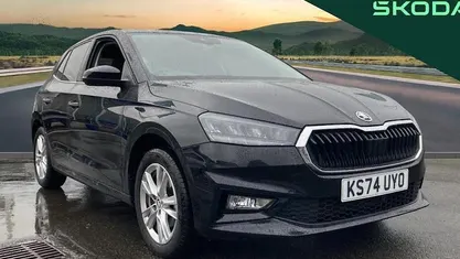 Used Skoda Fabia SE L 116 HP (85 kW) 2024 Black Hatchback