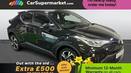 Used Toyota C-HR Design 122 HP (89 kW) 2022 Black SUV