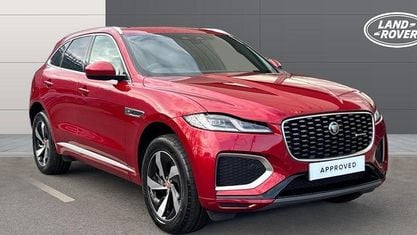 Usado Jaguar F-Pace R-Dynamic 204 HP (150 kW) 2023 Vermelho SUV