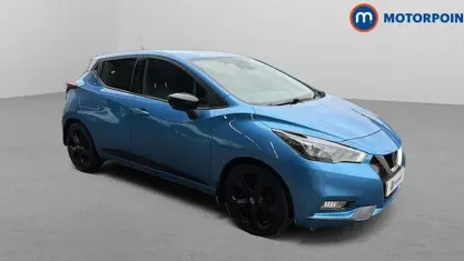 Used Nissan Micra 92 HP (67 kW) 2021 Blue Hatchback