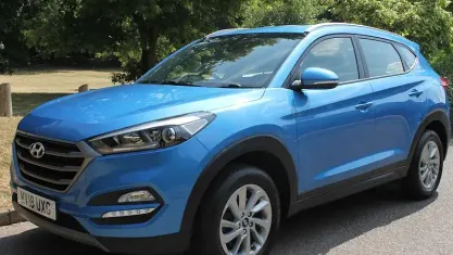 Used Hyundai Tucson SE 132 HP (97 kW) 2018 Blue SUV