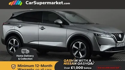 Silver Used 2022 Nissan Qashqai N-Connecta SUV | £15,597 (Fair price)