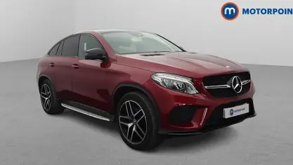 Used Mercedes GLE350 AMG Line Premium 258 HP (189 kW) 2017 Red Coupe