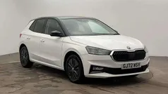 Candy white black magic pearl effect Used 2022 Skoda Fabia Colour Edition Hatchback | £12,495 (Fair price)