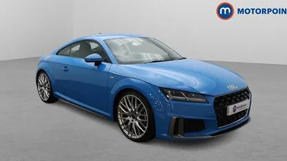 Used Audi TT S-Line 197 HP (144 kW) 2023 Blue Coupe
