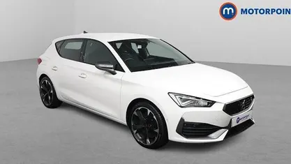 Used Cupra Leon VZ1 245 HP (180 kW) 2023 White Hatchback