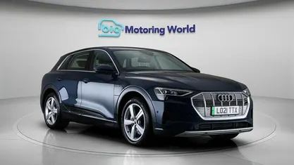 Used Audi e-tron 230 kW (313 HP) 2021 Blue SUV