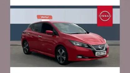 Used Nissan Leaf Tekna 110 kW (150 HP) 2020 Red Hatchback