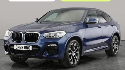 Used BMW X4 M Sport 265 HP (194 kW) 2019 Blue SUV