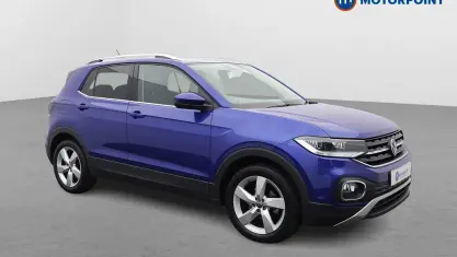Used VW T-Cross SEL 110 HP (80 kW) 2022 Blue SUV