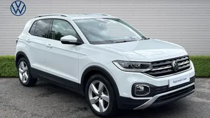 Gebraucht VW T-Cross SEL 110 PS (80 kW) 2022 Weiß SUV