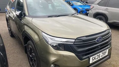 New Subaru Forester 136 HP (100 kW) 2025 Green SUV