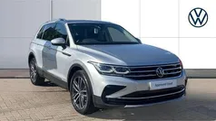 Silver Used 2022 VW Tiguan Elegance SUV | £27,295 (Fair price)