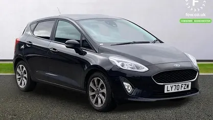 Used Ford Fiesta Trend 95 HP (69 kW) 2021 Black Hatchback