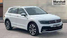 White Used 2018 VW Tiguan R-line SUV | £22,956 (Fair price)