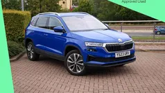 Energy blue Used 2023 Skoda Karoq SE L SUV | £22,495 (Fair price)