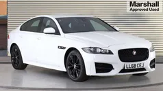 White Used 2018 Jaguar XF R-Sport Sedan | £14,730 (Fair price)