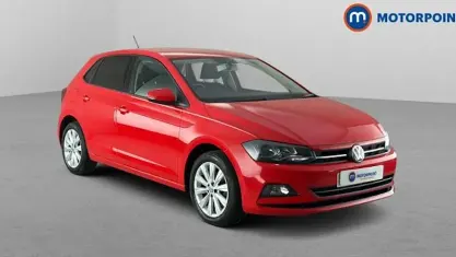 Used VW Polo Match 95 HP (69 kW) 2020 Red Hatchback