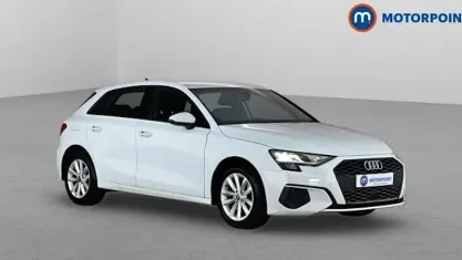 Used Audi A3 Sportback 150 HP (110 kW) 2020 White Hatchback