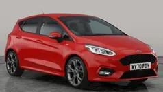 Red Used 2020 Ford Fiesta ST-Line X Hatchback | £11,256 (Fair price)