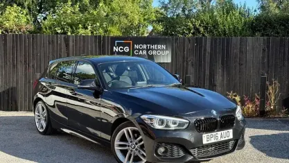Used BMW 116 M Sport 116 HP (85 kW) 2016 Black Hatchback