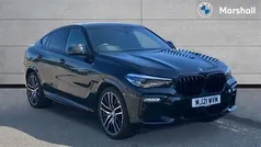 Black sapphire Used 2021 BMW X6 M Sport SUV | £45,065 (Fair price)