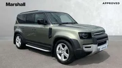 Green Used 2021 Land Rover Defender HSE SUV | £49,443 (Fair price)
