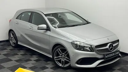 Used Mercedes A160 Executive 102 HP (75 kW) 2017 Silver Hatchback