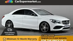 White Used 2017 Mercedes CLA200 AMG line Sedan | £13,497 (Fair price)