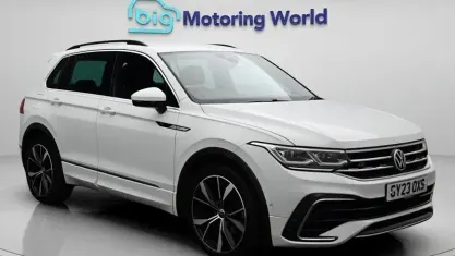 Used VW Tiguan R-line 150 HP (110 kW) 2023 White SUV