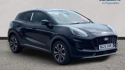 Used Ford Puma Titanium 125 HP (91 kW) 2025 Black SUV