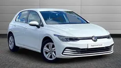White Used 2022 VW Golf VIII Life Hatchback | £16,550 (Fair price)