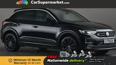 Black Used 2021 VW T-Roc R-line SUV | £20,197 (Fair price)