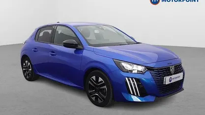 Używany Peugeot 208 Allure 101 KM (74 kW) 2024 Niebieski Hatchback