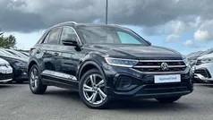 Black Used 2022 VW T-Roc R-line SUV | £23,995 (Fair price)