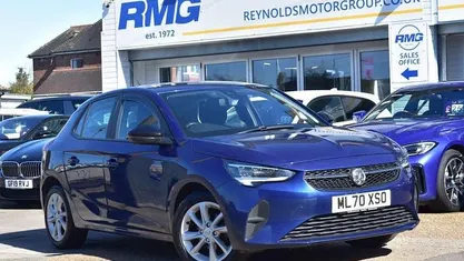 Used Vauxhall Corsa 75 HP (55 kW) 2020 Blue Hatchback