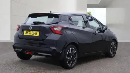 Used Nissan Micra Acenta 92 HP (67 kW) 2021 Black Hatchback
