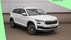 Moon white metallic New 2024 Skoda Kodiaq SE L Executive SUV | £29,295 (Super price)