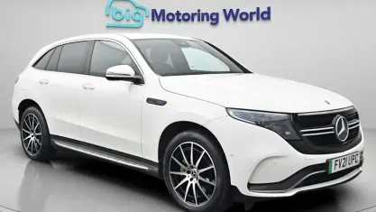 Used Mercedes EQC400 AMG line 300 kW (408 HP) 2021 White SUV