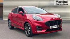 Red Used 2023 Ford Puma ST-Line SUV | £17,566 (Fair price)